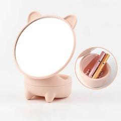 High-Definition Desktop Makeup Mirror for Students